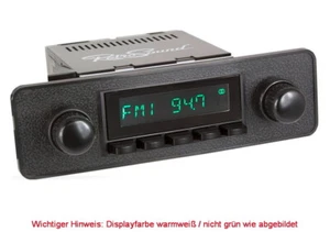 For Mini 1100 1977 1978 1979 Vintage Car Radio DAB+ Vhf Fm Bluetooth Aux - Picture 1 of 11