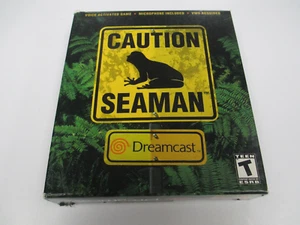 Seaman (Sega Dreamcast, 2000) Sealed - Brand New in Box - With Microphone - Picture 1 of 3