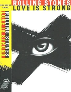 The Rolling Stones Love Is Strong CASSETTE SINGLE Rock Blues Rock & Roll 1994 - Picture 1 of 4