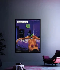 Camel Poster | Vintage Poster | Joe Camel | Retro Art | Smoking Poster | - Picture 1 of 3