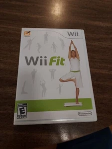 Wii Fit (Nintendo Wii) Fitness Game Complete With Manual CIB TestedFREE SHIPPING - Picture 1 of 3