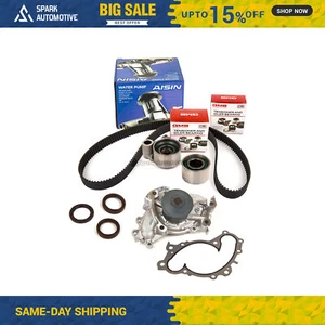 Kit de correa de distribución bomba de agua AISIN apta para 95-04 Toyota Avalon Lexus ES300 RX300 1MZFE - Imagen 1 de 12