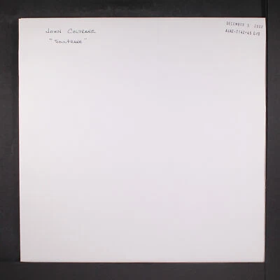 JOHN COLTRANE: soultrane ANALOGUE PRODUCTIONS 12" LP 45 RPM - Image 1 of 2