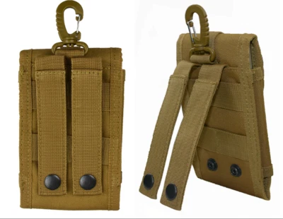 Tactical Molle Cell Phone Pouch Belt Bag Outdoor Travel Backpack Waist EDC Bag - Image 1 of 4