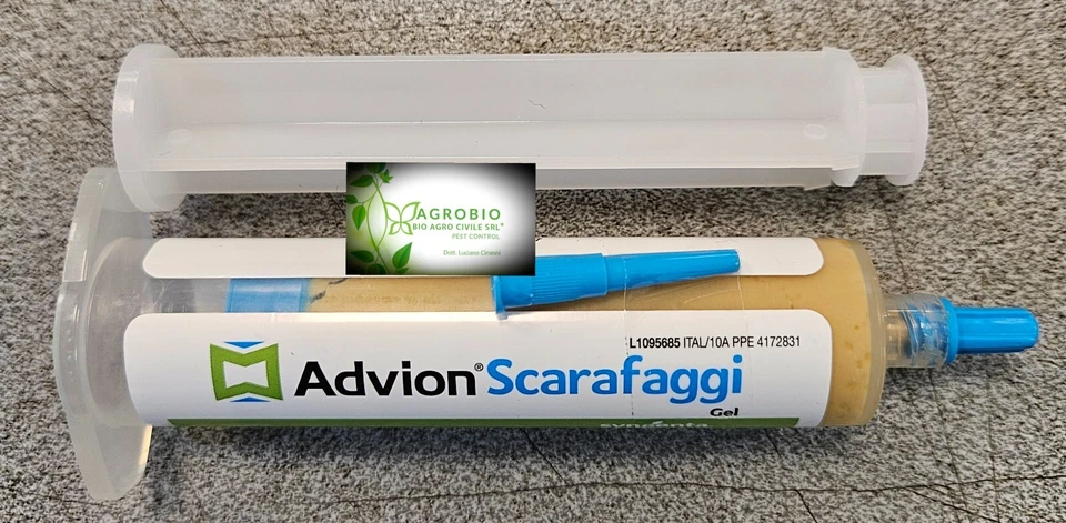 ADVION GEL SYNGENTA PROFESSIONALE 30 GR SCARAFAGGI + STANTUFFO. ORIGINALE ITALY - Immagine 1 di 1
