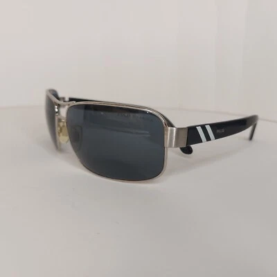 GAFAS DE SOL POLO VINTAGE RALPH LAUREN AÑOS 90 Negro Aviador-Polarizadas-Hechas en Italia Foto 1 de 4