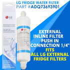Lg  Genuine  Part   Adq73693901  External  Inline Fridge Filter Push In Type