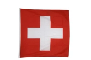 Schweiz Banner schweizerische Fahnen Flaggen 30x30cm - Bild 1 von 1