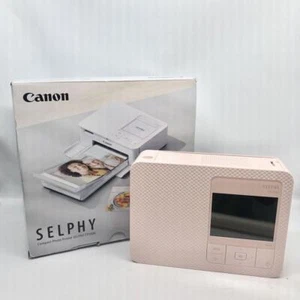 Canon SELPHY CP1500 Mini Photo Printer Pink CP1500 Cute Compact New Japan - Picture 1 of 11
