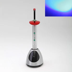 Dentist Wireless Cordless LED Curing Light Blue Cure Lamp 2000mw tip D8 - Picture 1 of 7