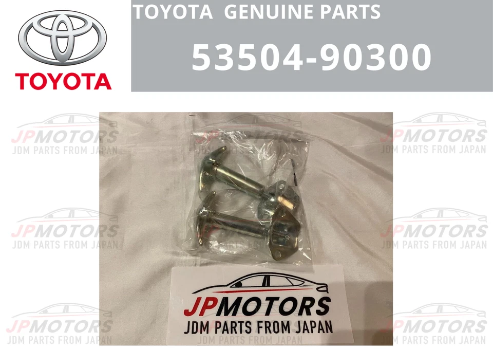 Toyota Genuine Land Cruiser FJ40 FJ43 FJ45 Windshield Hood Catch 53504-90300 - Image 1 of 4