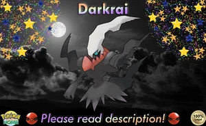 ✨Darkrai Alamos EVENT 6IV✨Pokémon Scarlet Violet HOME + andere (💯Legal) - Bild 1 von 3