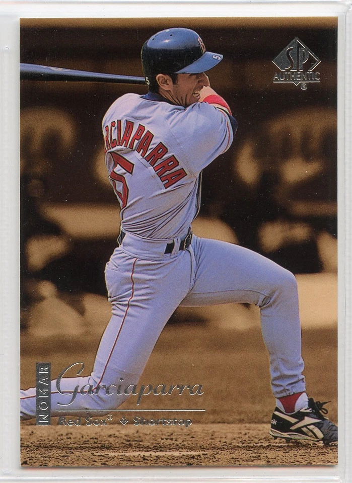 1999 SP Authentic Baseball - #15 - Nomar Garciaparra - Boston Red Sox - Image 1 of 1