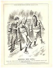 British West Indies Sugar Cane Boxing with Sugar Beet Industry Punch Cartoon 20P