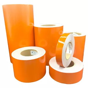 Orange reflektierendes Band Typ 1 flexibel Ingenieurqualität Nikkalit ELG konform - Bild 1 von 12
