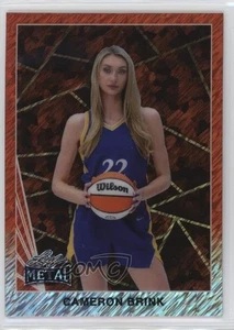 2024 Leaf Collective Promocional 1990 Orange Shimmer Cameron Brink Rookie RC - Imagen 1 de 4