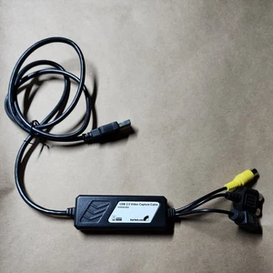 StarTech.com SVID2USB2 Video Capture Cable w/ S-Video & Composite RCA A/V - Afbeelding 1 van 5