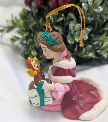 复古 Grolier 迪士尼圣诞装饰品 - Belle(美女)带原装盒 — 第 1/4 张图片
