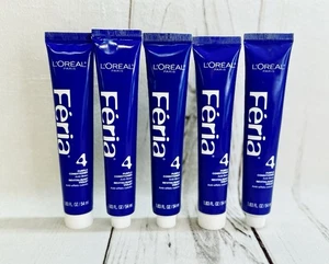 x5 Lot L'Oreal Loreal Feria 4 Anti-Brass Purple Conditioner 1.83 oz Each - Picture 1 of 1