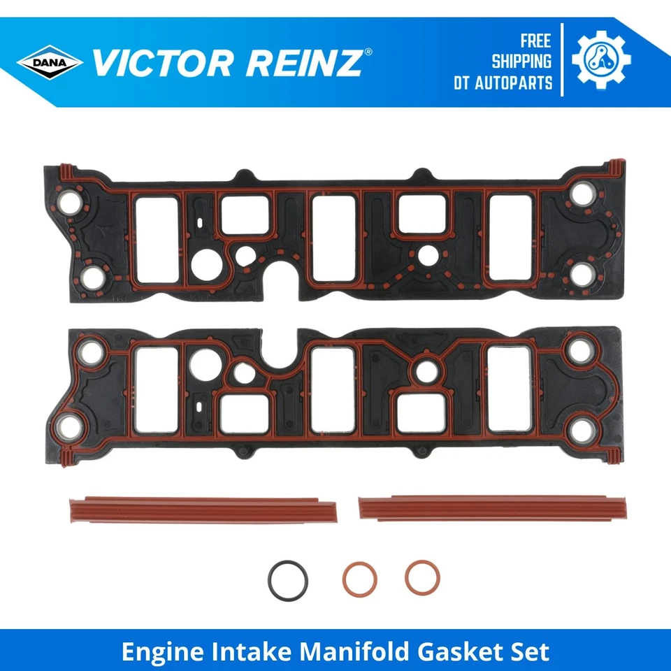 Комплект прокладок впускного коллектора двигателя Oldsmobile 88 1995-1997 годов выпуска Victor Reinz 1996 - Изображение 1 из 1