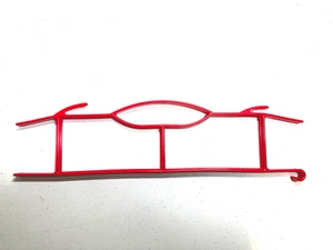 5PK Rope Winder Cord Reel Organizer H Shaped Red or Black - Picture 1 of 6