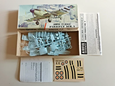 KIT Aeromodello FIREFLY MK.5 - AIRFIX-72 #298 - anni '60 - VINTAGE - Immagine 1 di 4