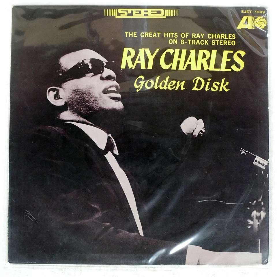 RAY CHARLES GOLDEN DISK ATLANTIC SJET7649 Japan FLIP BACK GATEFOLD VINYL LP Foto 1 de 1