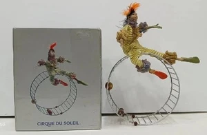Kate Church Cirque Du Soleil Clown Doll Figurine Riding Acrobat Wheel - In Box - Picture 1 of 8