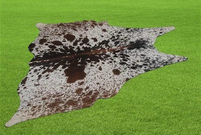 100% New Cowhide Rugs Area Cow Skin Leather (41" x 51") Cow hide SA-5820 - Image 1 of 3
