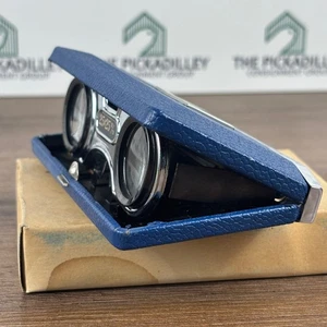 Binocolo pieghevole vintage in vetro sportivo 2,5x made in Japan messa a fuoco fissa - Foto 1 di 12