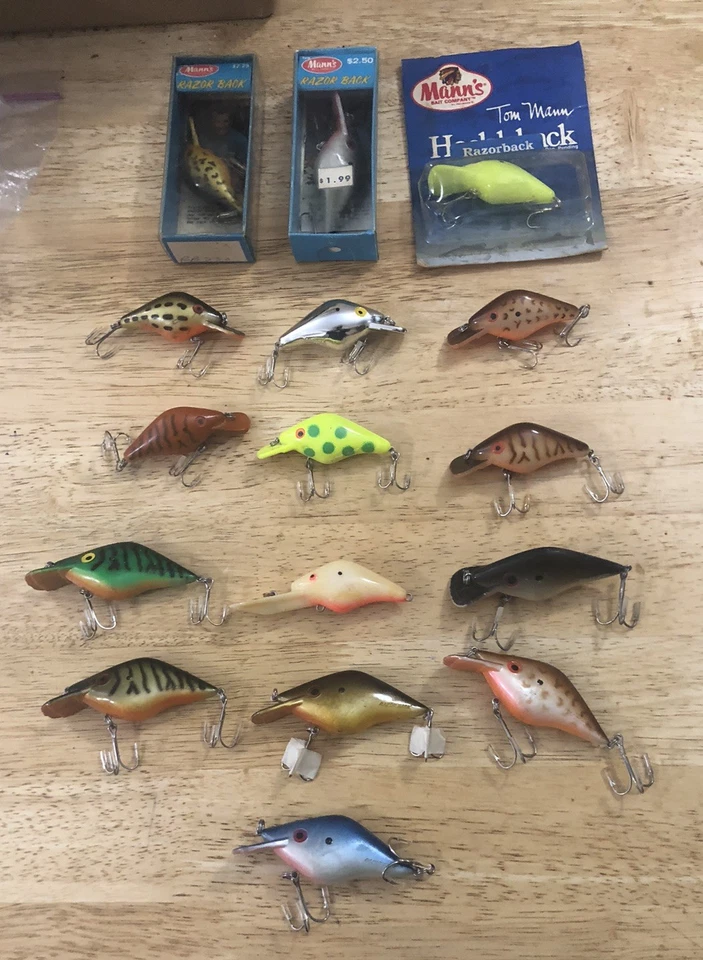 Lote De 16 Señuelos Hombre’s 8 Cerdos 1 Cerdo Profundo Y 7 Cerdos Profundos ¡Excelente Estado!! Foto 1 de 1