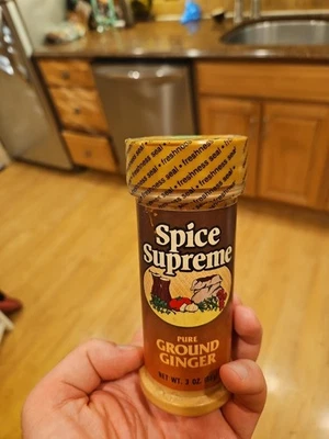 Vintage Sealed Spice Supreme Ground Ginger Grandma's Pantry 80s(?) - Image 1 of 3