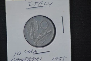 Italy 10 Lira 1955 R We Combine Shipping - Picture 1 of 2