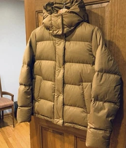 Lululemon GÄNSEDAUNEN Wunder Puffjacke hellbraun Gr.4 Small - Bild 1 von 13