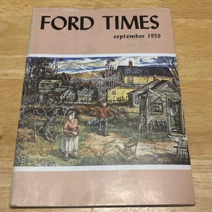 1959 September Ford Times Magazine Batsto New Jersey Scituate Massachusetts - Bild 1 von 24