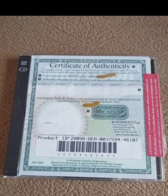 Software Microsoft OFFICE 97 SMALL BUSINESS EDITION Originale 2 cd 1997 - Immagine 1 di 3