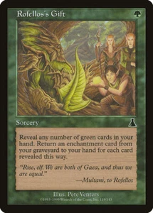 4x Rofellos's Gift - LP - Urza's Destiny - SPARROW MAGIC mtg - Picture 1 of 1
