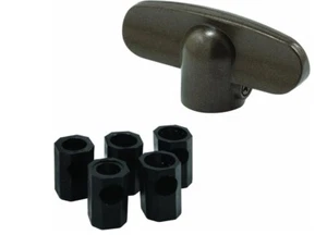 Slide-Co #H 3893 2PK Bronze Univ T Crank,No H 3893, Slide-Co - Picture 1 of 2