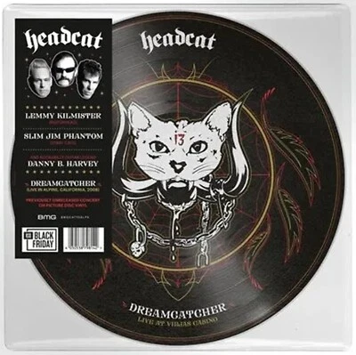 HEADCAT LP Dreamcatcher Live In Alpine PICTURE DISC Lemmy Motorhead Mails same D - Image 1 of 4