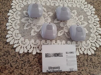 4 x REPELENTES ULTRASÓNICOS DE PLAGAS BELL & HOWELL SB-101B - 110vac. Foto 1 de 2