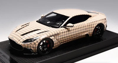 1/18 T&P Aston Martin Cyrus DB11 Mansory in Burberry Colors  30 pcs Carbon Base - Image 1 of 4