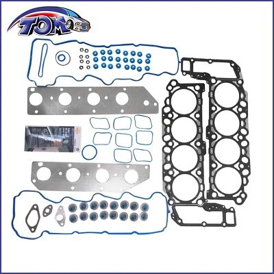 Juego de juntas de culata MLS para 08-13 Dodge Ram 1500 Chrysler Aspen Jeep 4,7 L SOHC Foto 1 de 4