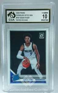 Tarjeta de novato Panini Donruss Optic Isaiah Roby 2020 clasificación 10 - Imagen 1 de 2