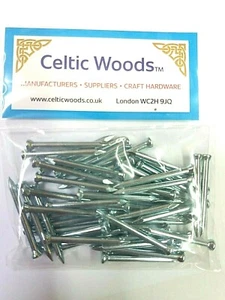 Pack of 50 Masonry Nails 2.5 x 30 mm Extra Strong Heat Treated - Picture 1 of 1