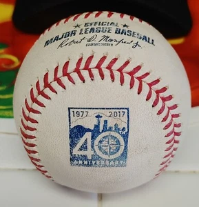 Official Seattle Mariners 40th Anniversary MLB Baseball - Picture 1 of 7