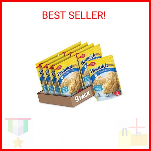 Betty Crocker Bisquick Complete Buttermilk Biscuit Mix, Just Add Water