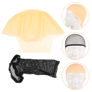 Lustige Glatze Kostüm Zubehör elastisches Haar Netz Cosplay Make-up Leistung - Bild 1 von 12
