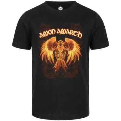 METAL-KIDS Amon Amarth - Burning Eagle Kinder T-Shirt 100% Bio Nachhaltig & Zertifiziert