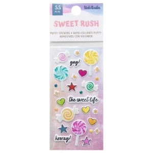 Vicki Boutin Sweet Rush Mini Puffy Stickers 55/Pkg- - Picture 1 of 1