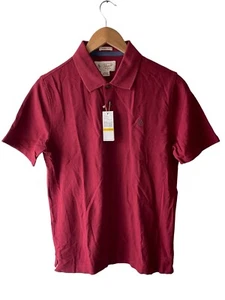 Original Penguin Herren Poloshirt Größe S Burgund Classic Fit Kurzarm - Neu - Bild 1 von 8